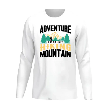 Adventure Has No Limit Men Long Sleeve Shirt
